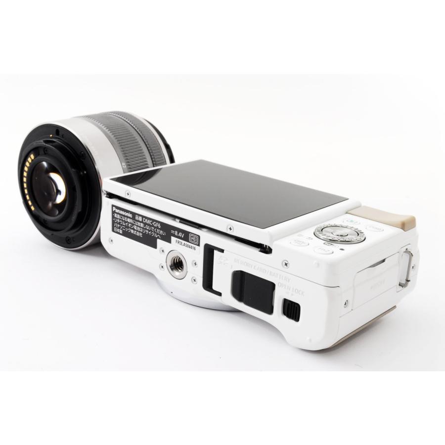 ミラーレス パナソニック Panasonic LUMIX DMC-GF6 レンズキット ホワイト 中古 Wi-Fi搭載 新品SDカード付き 届いてすぐに使える｜i-camera-shop｜04