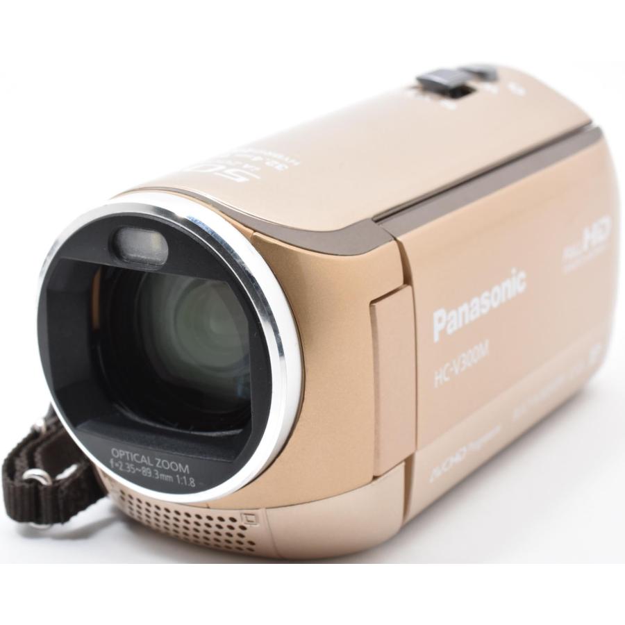 パナソニック HC-V300M ゴールドベージュ ビデオカメラレコーダー 中古 Panasonic（パナソニック） ビデオカメラ Panasonic HC-V300M ゴールド