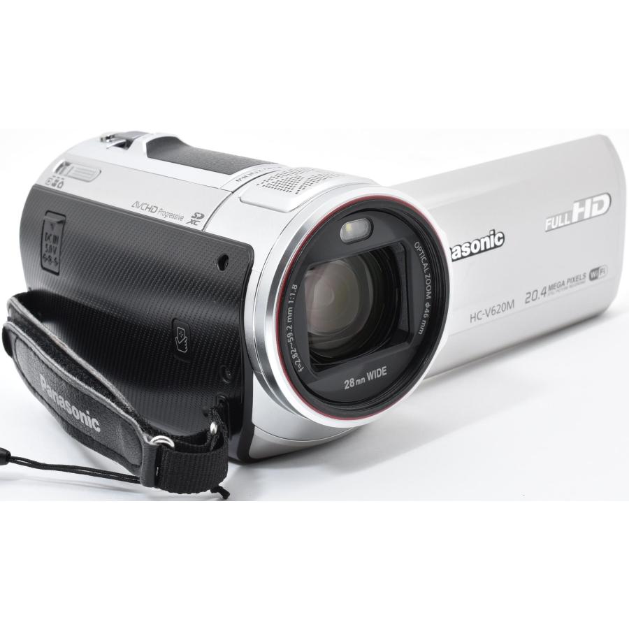 Panasonic HC-V620M 32GB ビデオカメラ＋SDカード Panasonic HC-V620M 32GB ビデオカメラ＋SDカード 【公式通販】