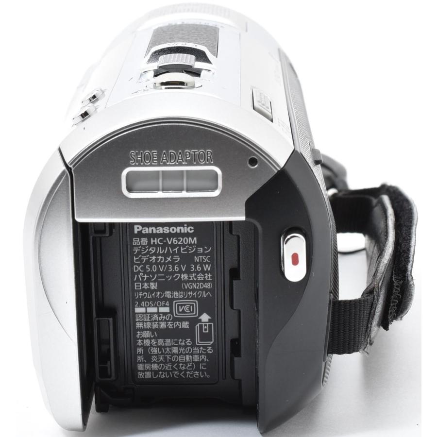 Panasonic（パナソニック） ビデオカメラ Panasonic HC-V620M シルバー