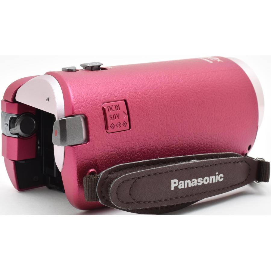 Panasonic ビデオカメラ パナソニック HC-W580M ピンク 中古 Wi