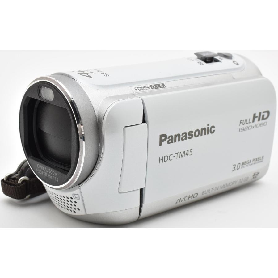 【美品】Panasonic HDC-TM45 デジタルハイビジョンビデオカメラ Panasonic（パナソニック） ビデオカメラ Panasonic HDC-TM45 クリア