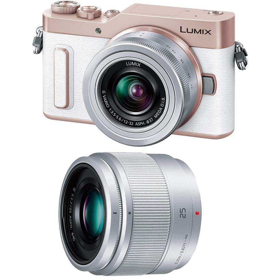 パナソニック ミラーレス Panasonic LUMIX DC-GF10 ダブルレンズキット ホワイト Wi-Fi搭載 中古 メモリーカード付き｜i-camera-shop