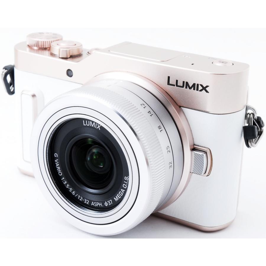 パナソニック ミラーレス Panasonic LUMIX DC-GF10 ダブルレンズキット ホワイト Wi-Fi搭載 中古 メモリーカード付き｜i-camera-shop｜02