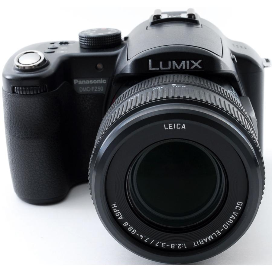 LUMIX パナソニック コンデジ Panasonic DMC-FZ50 ブラック 中古 LUMIX パナソニック コンデジ Panasonic DMC-FZ50 ブラック 中古