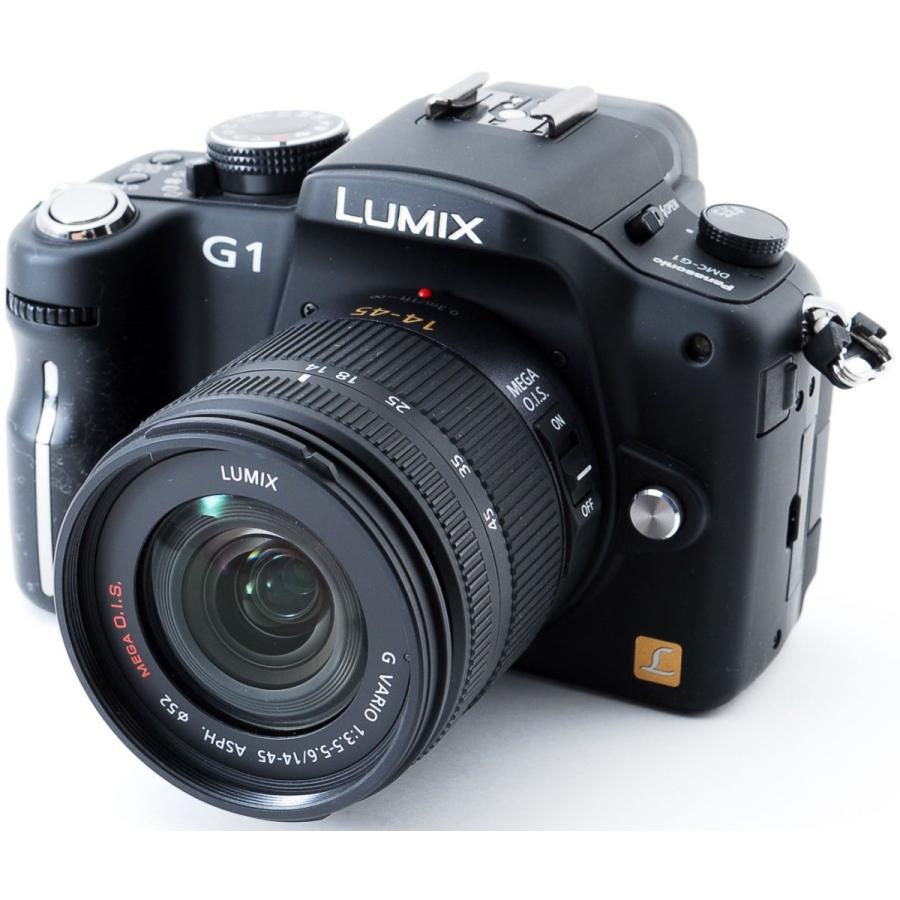 パナソニックLUMIX DMC-G1 レンズキット ミラーレスカメラ ブラック