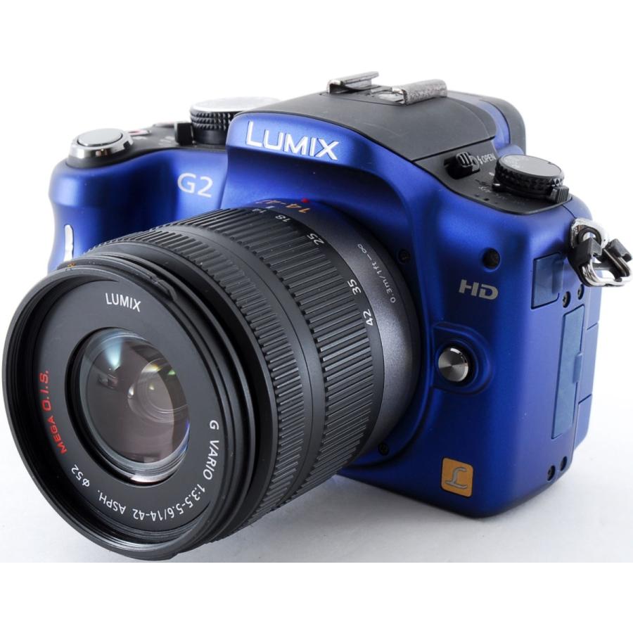 LUMIX G ミラーレスカメラ 青 LUMIX G ミラーレスカメラ 青