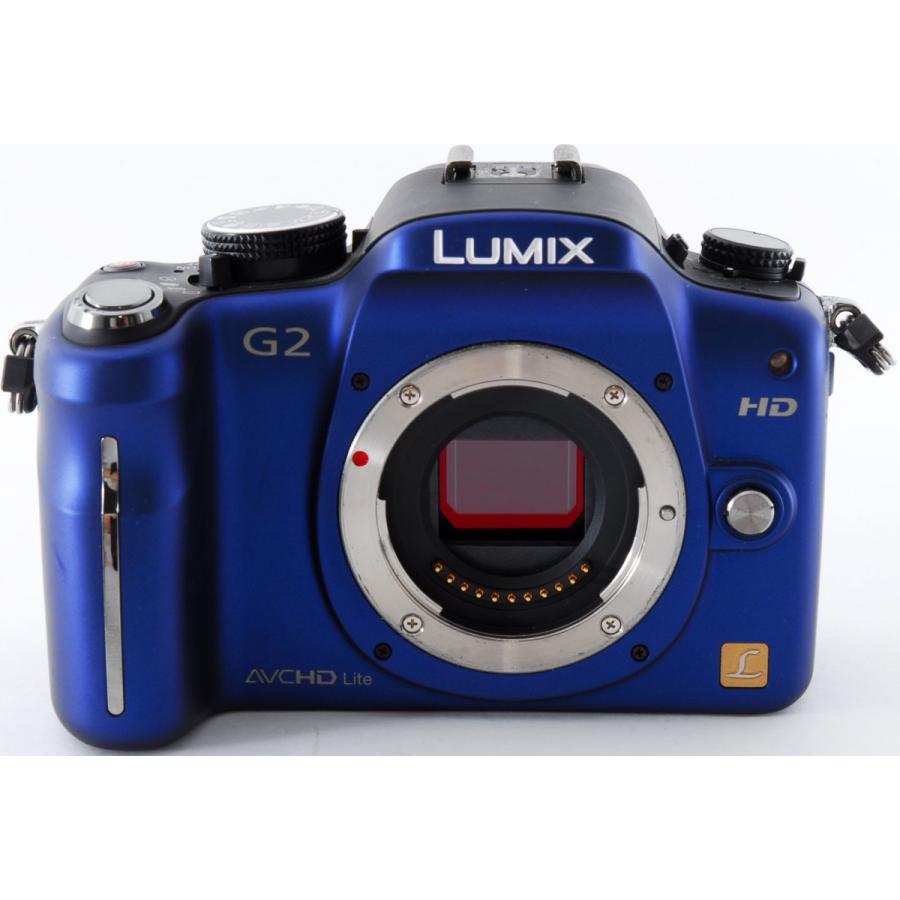 〓ミラーレス一眼〓Panasonic LUMIX G2 ブルー レンズキット♪ LUMIX パナソニック ミラーレス Panasonic DMC-G2 レンズキット