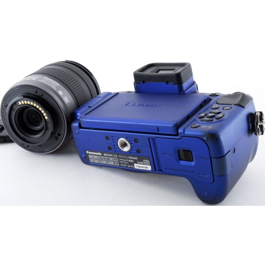 〓ミラーレス一眼〓Panasonic LUMIX G2 ブルー レンズキット♪ LUMIX パナソニック ミラーレス Panasonic DMC-G2 レンズキット