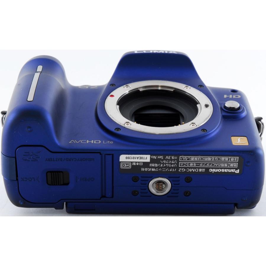 〓ミラーレス一眼〓Panasonic LUMIX G2 ブルー レンズキット♪ LUMIX パナソニック ミラーレス Panasonic DMC-G2 レンズキット