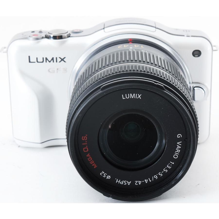 LUMIX パナソニック ミラーレス Panasonic DMC-GF3 ホワイト