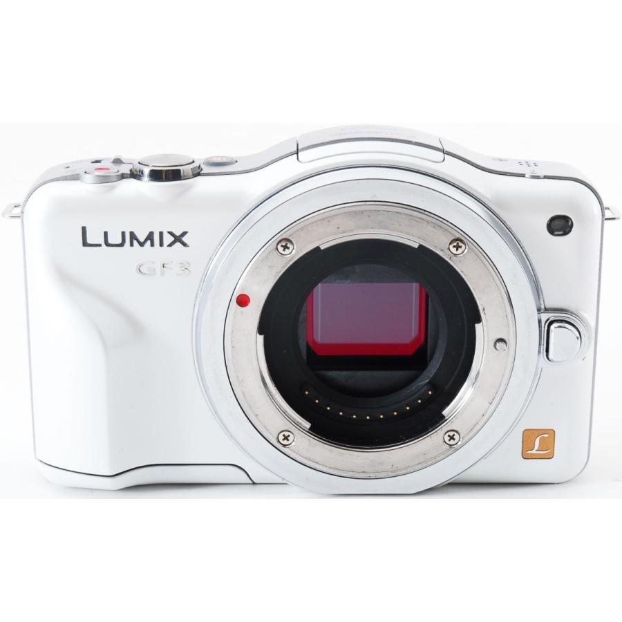 LUMIX パナソニック ミラーレス Panasonic DMC-GF3 ホワイト LUMIX パナソニック ミラーレス Panasonic DMC-GF3 ホワイト