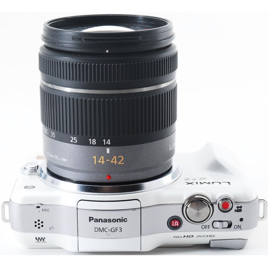 LUMIX パナソニック ミラーレス Panasonic DMC-GF3 ホワイト LUMIX パナソニック ミラーレス Panasonic DMC-GF3 ホワイト