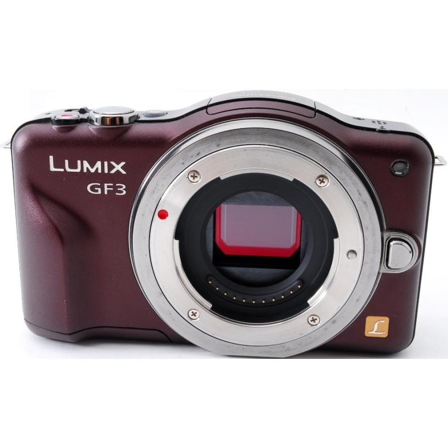 パナソニック ミラーレス一眼カメラ LUMIX GF3 ダブルレンズキット