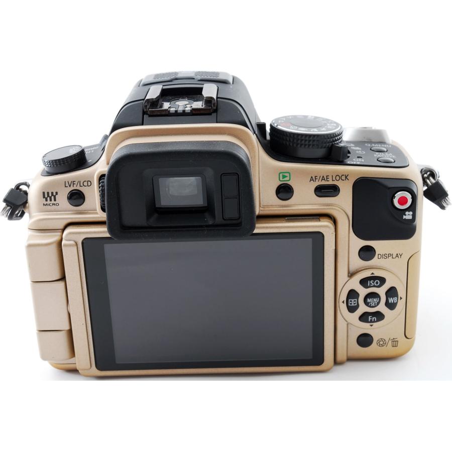 パナソニック ミラーレス Panasonic LUMIX DMC-GH1K レンズキット ゴールド 中古 新品SDカード付き 届いてすぐに使える｜i-camera-shop｜05