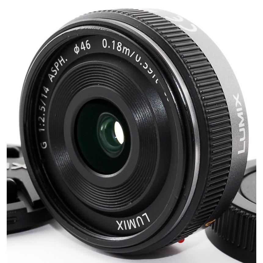 単焦点レンズ 中古 Panasonic パナソニック LUMIX G 14mm/F2.5 ASPH. H