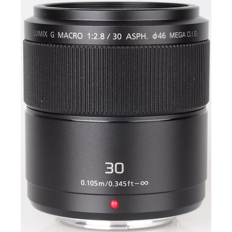 Panasonic H-HS030 単焦点レンズ ブラック Panasonic LUMIX G Series 30mm F2.8 MACRO Lens - H-HS030