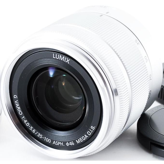 パナソニック 望遠レンズ 中古 保証 Panasonic LUMIX G VARIO 35-100mm