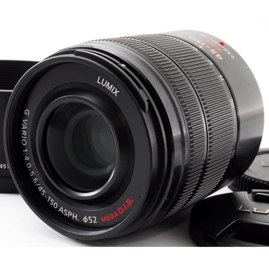 Panasonic パナソニック 望遠レンズ 美品 LUMIX G VARIO 45-150mm F4.0-5.6 ASPH. MEGA O.I.S.  ブラック :Panasonic-LUMIX-G-VARIO-45-150-black:Iさんの camera shop - 通販 -  