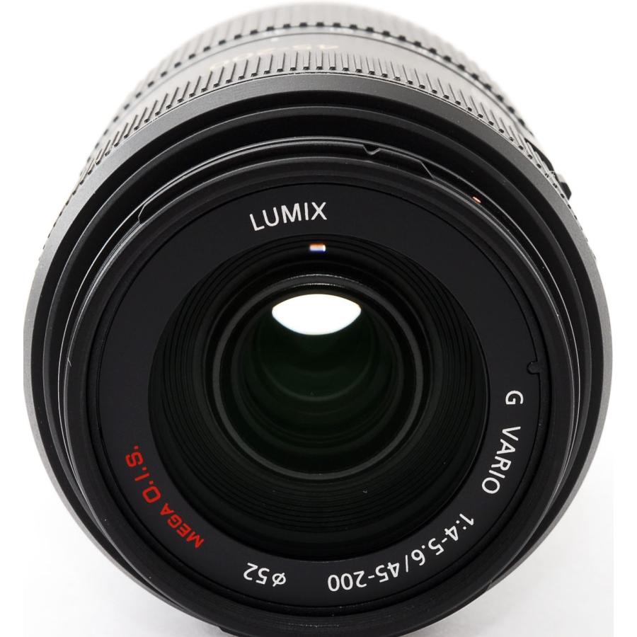 パナソニック 望遠レンズ Panasonic LUMIX G VARIO 45-200mm F4.0-5.6 MEGA O.I.S.  中古 保証 レンズフード付き｜i-camera-shop｜02