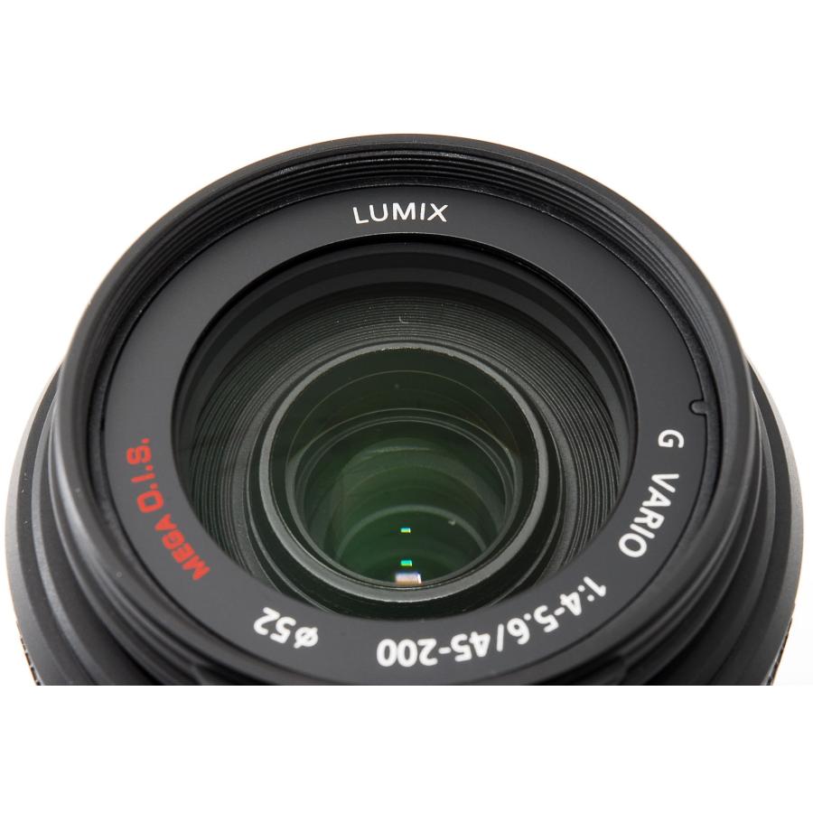 パナソニック 望遠レンズ Panasonic LUMIX G VARIO 45-200mm F4.0-5.6 MEGA O.I.S.  中古 保証 レンズフード付き｜i-camera-shop｜09