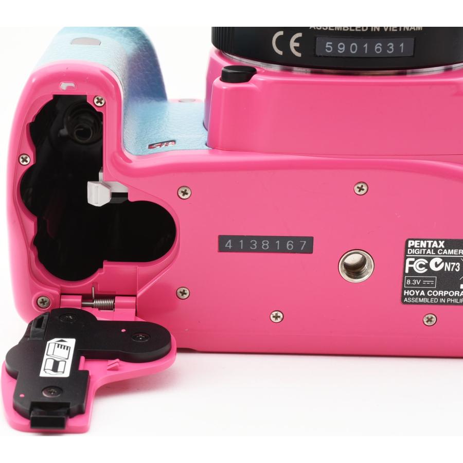 PENTAX K-r ピンク デジタル一眼レフカメラ　美品 ペンタックス デジタル一眼 PENTAX K-r ピンク×アクア レンズ