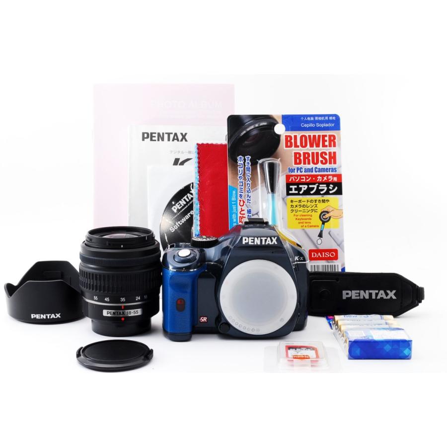 デジタル一眼 中古 スマホに送れる PENTAX ペンタックス K-X レンズ 