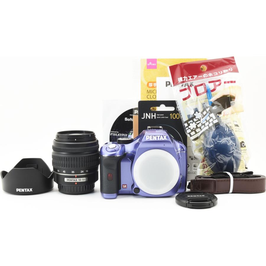 ペンタックス デジタル一眼 PENTAX K-x レンズキット パープル ペンタックス デジタル一眼 PENTAX K-x レンズキット パープル