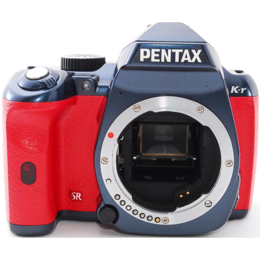 ペンタックス デジタル一眼 PENTAX K-R レンズキット ネイビー×ピンク 