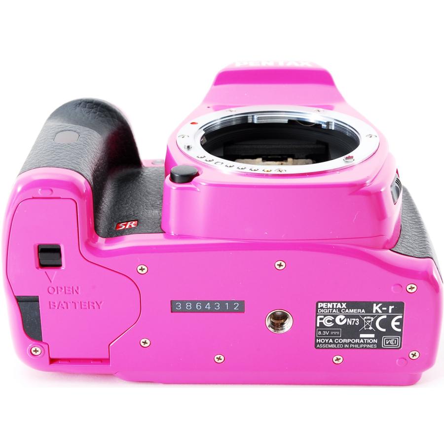 ペンタックス デジタル一眼 PENTAX K-R レンズキット ピンク ペンタックス デジタル一眼 PENTAX K-R レンズキット ピンク
