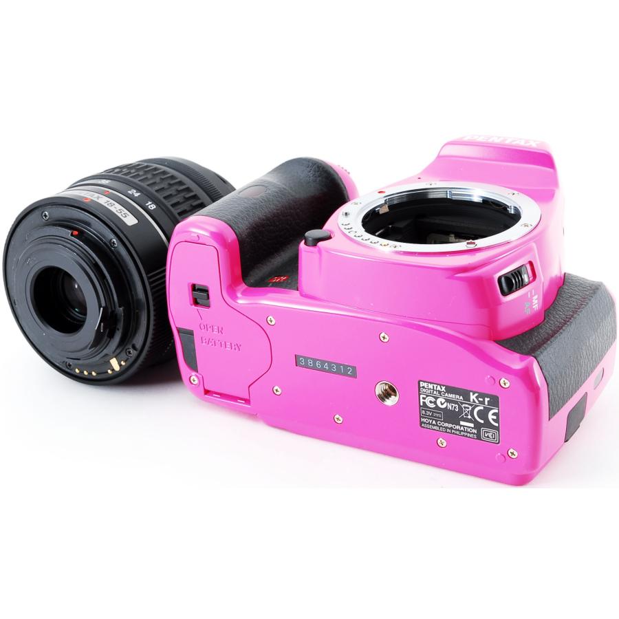 ペンタックス デジタル一眼 PENTAX K-R レンズキット ピンク ペンタックス デジタル一眼 PENTAX K-R レンズキット ピンク