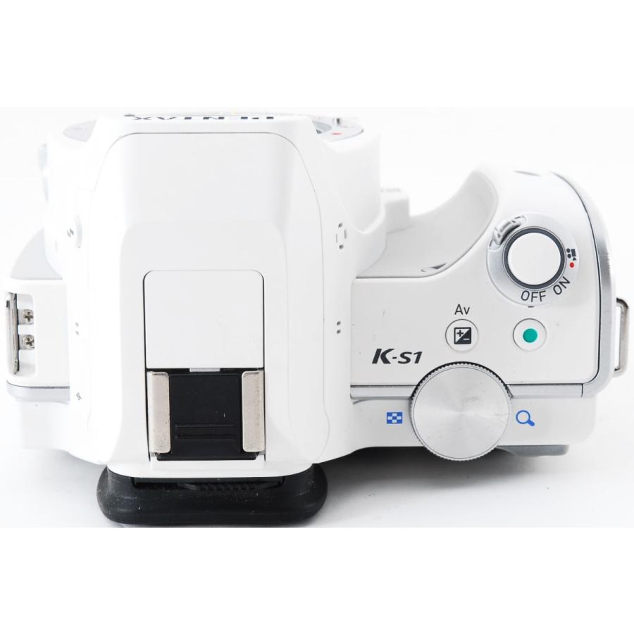 ペンタックス デジタル一眼 PENTAX K-S1 ホワイト レンズキット スマホ 