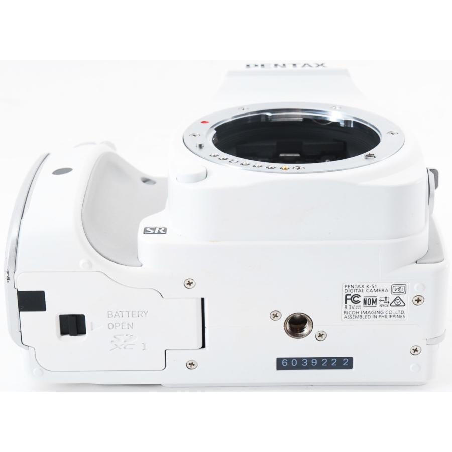 Kシリーズ ペンタックス デジタル一眼 PENTAX K-S1 ホワイト Kシリーズ ペンタックス デジタル一眼 PENTAX K-S1 ホワイト