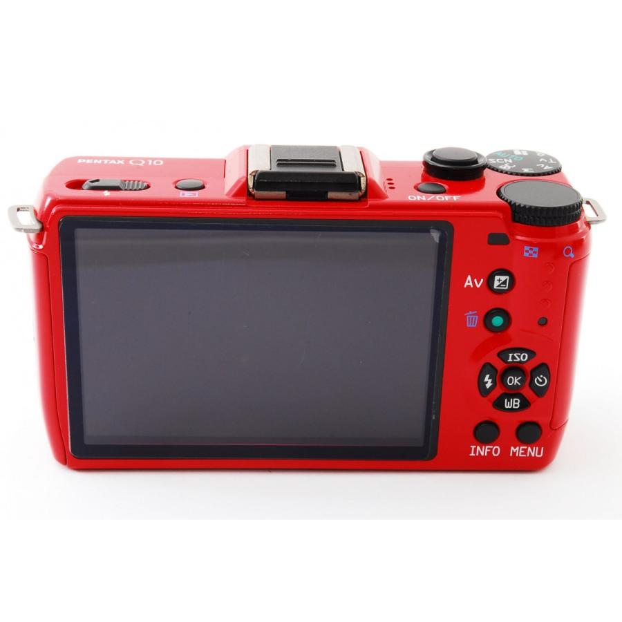 ペンタックス ミラーレス PENTAX Q10 レンズキット レッド 中古 ペンタックス ミラーレス PENTAX Q10 レンズキット レッド 中古