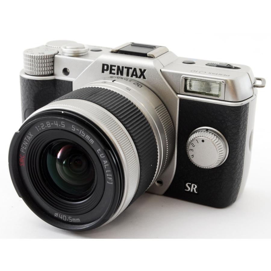 海外輸入】 PENTAX Q10 SILVER Wズームキット - デジタルカメラ - alrc 
