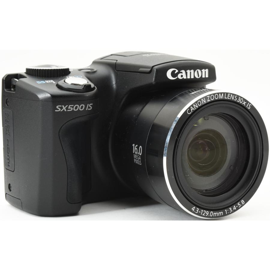 PowerShot デジタルカメラ キヤノン コンデジ CANON SX500 IS 中古