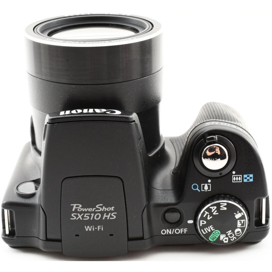 PowerShot キヤノン コンデジ CANON SX510 HS 中古 Wi-Fi搭載 新品SD