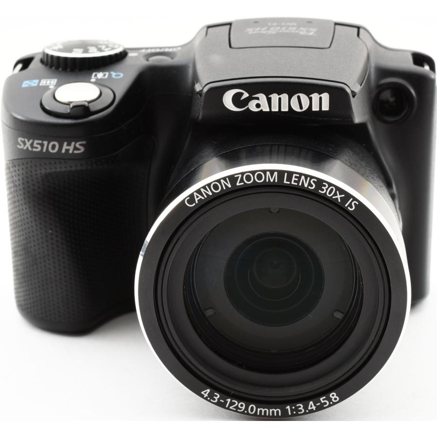 PowerShot キヤノン コンデジ CANON SX510 HS 中古 Wi-Fi搭載 新品SD