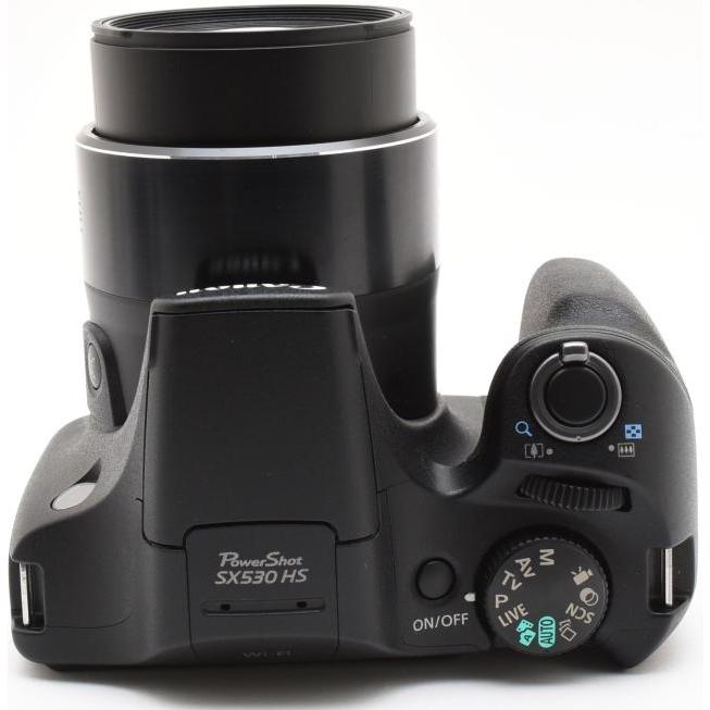 Canon PowerShot SX530 HS 動作確認済み バッテリー付 PowerShot キヤノン コンデジ CANON SX530 HS 中古 Wi-Fi搭載 届いて