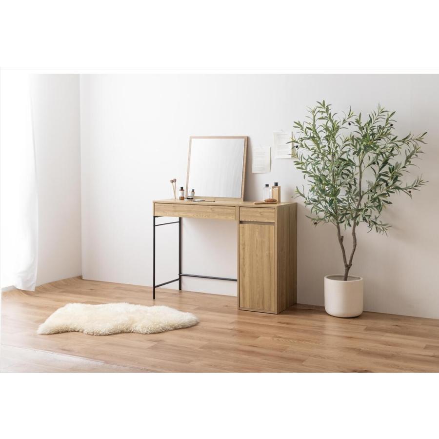 家具 インテリア 鏡 ドレッサー 幅100cm ミラー付きドレッサー 送料 