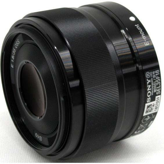 ソニー SONY 交換レンズ 中古 保証 E 35mm F1.8 OSS SEL35F18 APS-C専用｜i-camera-shop