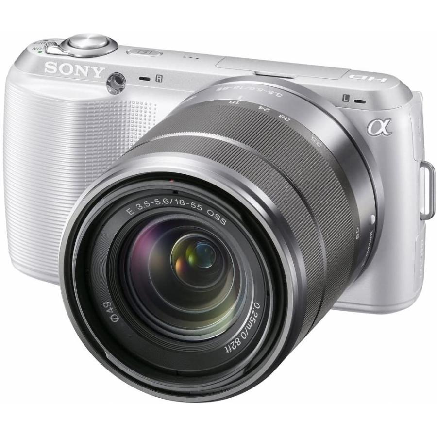 NEX ソニー ミラーレス SONY α NEX-C3 ダブルレンズキット ホワイト 