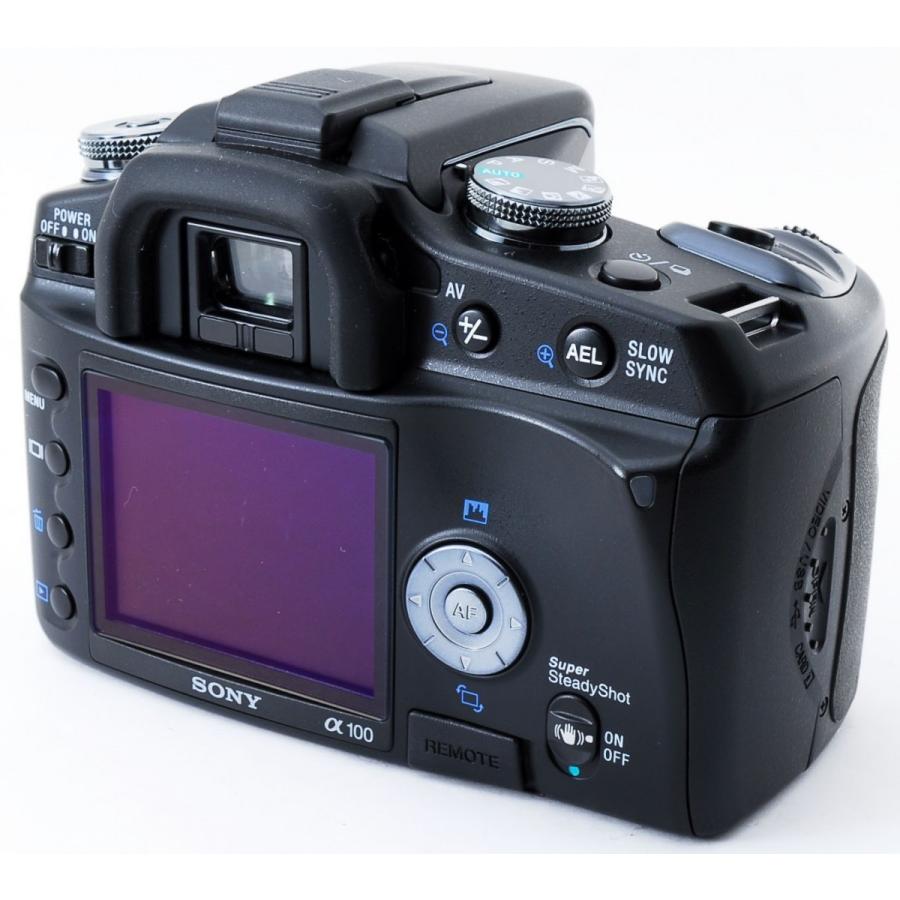 2021公式店舗 高速連射が得意 SONY ソニーα100 一眼カメラ ダブル