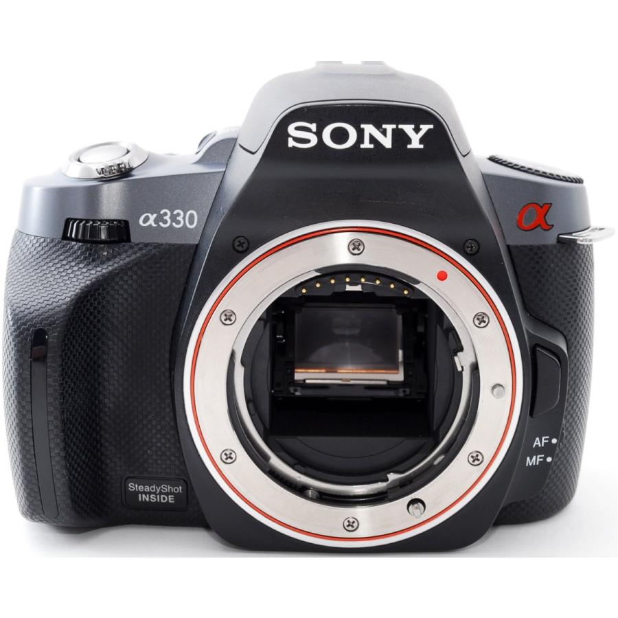 ソニー デジタル一眼 SONY α330 レンズキット 中古 新品SDカード付き
