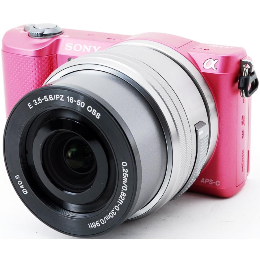 カメラ デジタルカメラ ソニー ミラーレス SONY α5000 パワーズームレンズキット ピンク Wi-Fi搭載 ILCE-5000L-P  :SONY-a5000-LK-Pink:Iさんの camera shop - 通販 - Yahoo!ショッピング