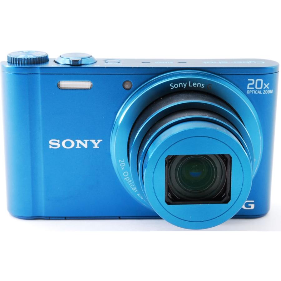 ✨動作品✨SONY Cyber-shot DSC-WX300 ブルー コンデジ-