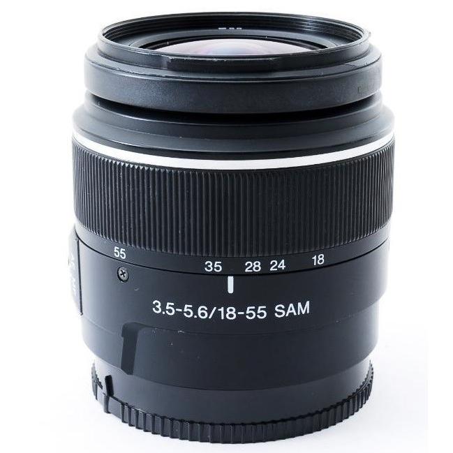 SONY ソニー 標準レンズ DT 18-55mm F3.5-5.6 SAM SAL1855 中古 SONY ソニー 標準レンズ DT 18-55mm F3.5-5.6 SAM SAL1855 中古