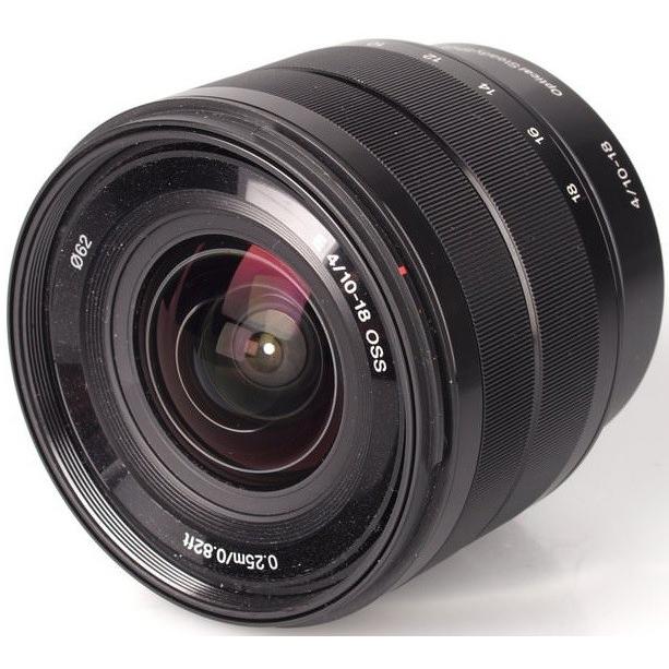 広角レンズ 中古 保証 SONY ソニー E 10-18mm F4 OSS SEL1018 : sony-e