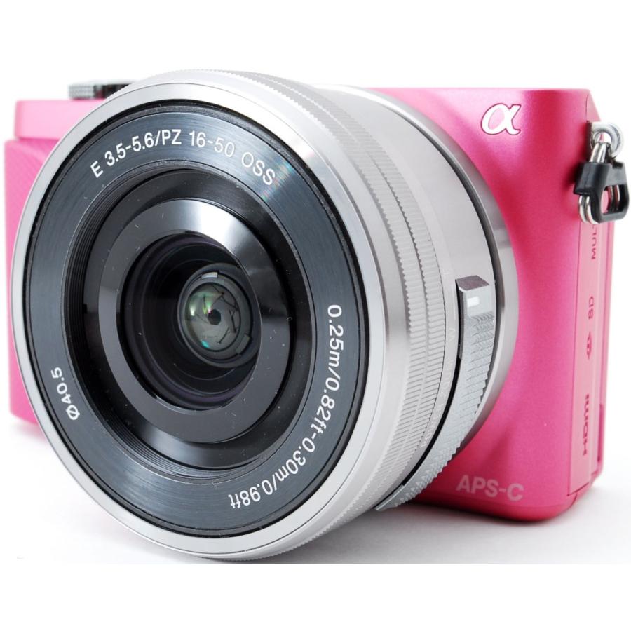 超人気高品質 超美品 SONY ミラーレス一眼カメラ NEX-3N ピンク 