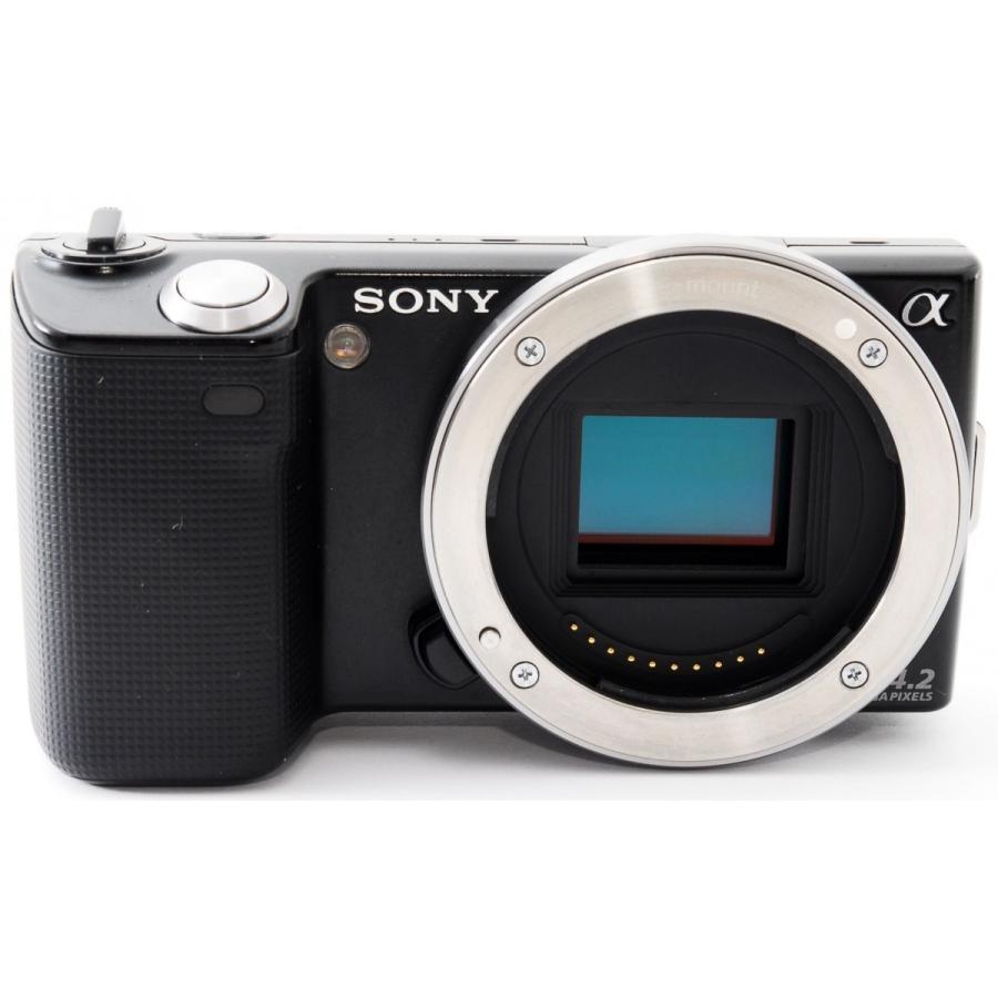 ソニー ミラーレス SONY NEX-5 ブラック レンズキット 中古 新品SDカード付き 届いてすぐに使える｜i-camera-shop｜02